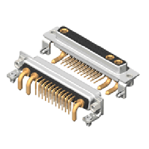 25W3 Series High Power D-Sub 20A Right Angle Type Receptacle Connector