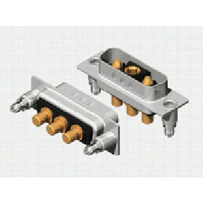 3W3C Series High Power D-Sub
 40A Straight Dip Type Plug Connector