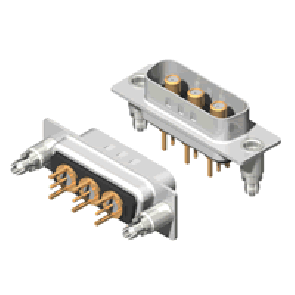 C3W3 Series Coaxial D-Sub
 Straight Dip Type Plug Connector