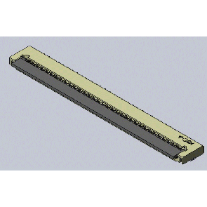 CF50 Series 1.0mm(.039")H=1.50 SMT ZIF One-Touch FFC/FPC Connectors