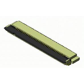 CF50 Series 0.5mm(.020")H=1.50 SMT ZIF One-Touch FFC/FPC Connectors