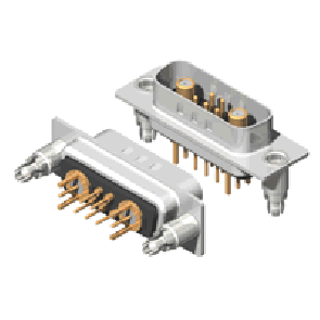 C7W2 Series Coaxial D-Sub
 Straight Dip Type Plug Connector