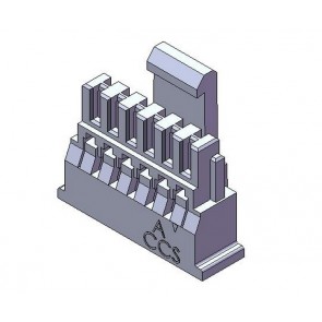 CI16 Series 1.00mm(.039) Single Row Wire to Board Crimp Housing