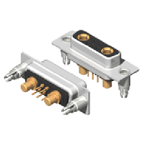 C7W2 Series High Power D-Sub
 40A Straight Dip Type Receptacle Connector