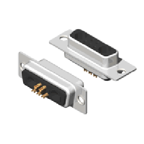 C7W2 Series Combination D-Sub
 Receptacle Housing