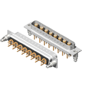 C8W8 Series Coaxial D-Sub
 Straight Dip Type Plug Connector