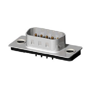 CD67 Series Low Profile Straight DIP Solder Male D-sub Connector