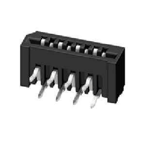 CF12 Series 1.25mm(.049) LIF Right Angle DIP  FFC/FPC Connectors