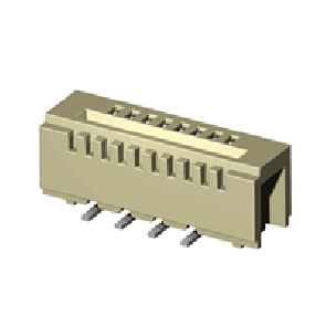 CF16 series 1.00mm(.039) LIF straight SMT  FFC/FPC Connectors