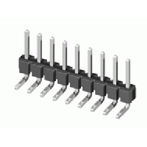 CH31 Series Single Row Right Angle DIP Pin Headers