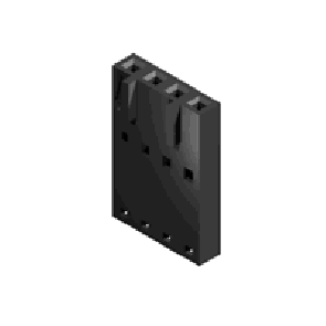 CI33 Series 2.54mm(.100) Single Row Wire to Board Crimp Housing