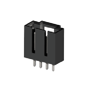 CI33 Series 2.54mm(.100) singel Row Wire to Board Header