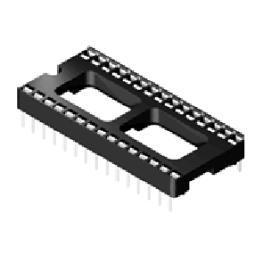 CS05 Series 2.54mm(.100) DIP Socket-Stamped contact