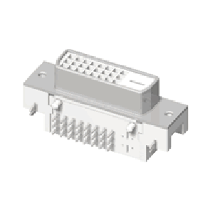 CU07 Series Right Angle Digital Visual Interface
 DVI Receptacle Connectors