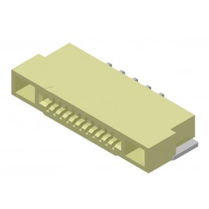 CF06 series 1.0mm(.039) LIF Right Angle SMT FFC/FPC Connectors