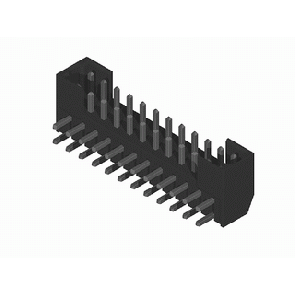 CHWG Series Dual Row Board Mount Pin Header