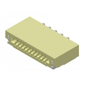 CF06 series 1.0mm(.039) LIF Right Angle SMT FFC/FPC Connectors