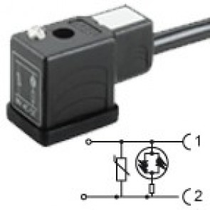 CM2N02VL1C021 - Bipolar led+varistor 24V