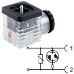 G2TU2VL3 - PG9/PG11 - Bipolar led+varistor 230V