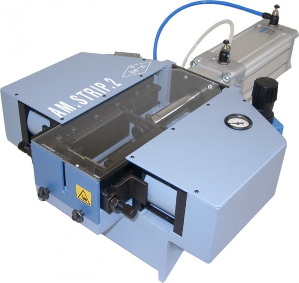 Wire stripping machines