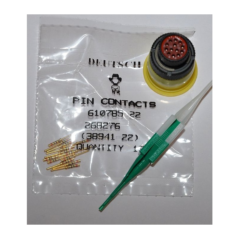 Deutsch AS610-35PN, AS Series, 13-Way Plug, connector, for wire processing
