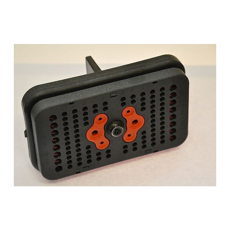 Deutsch DRB12-102PBE-L018, DRB Series, 102-Way Receptacle, connector, for wire processing