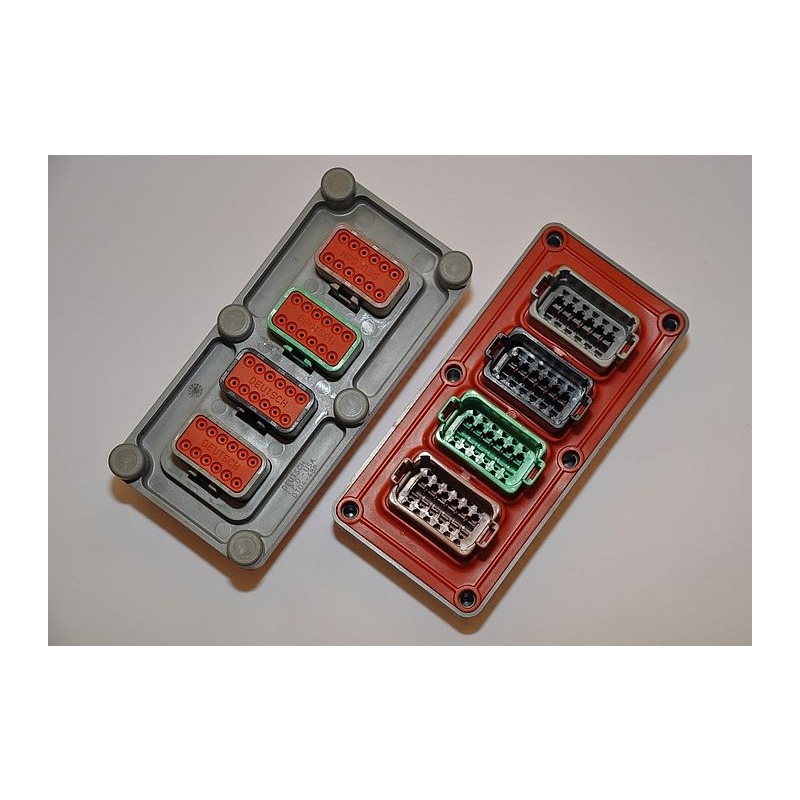 Deutsch DT04-48P, 48-Way Plug, connector, for wire processing