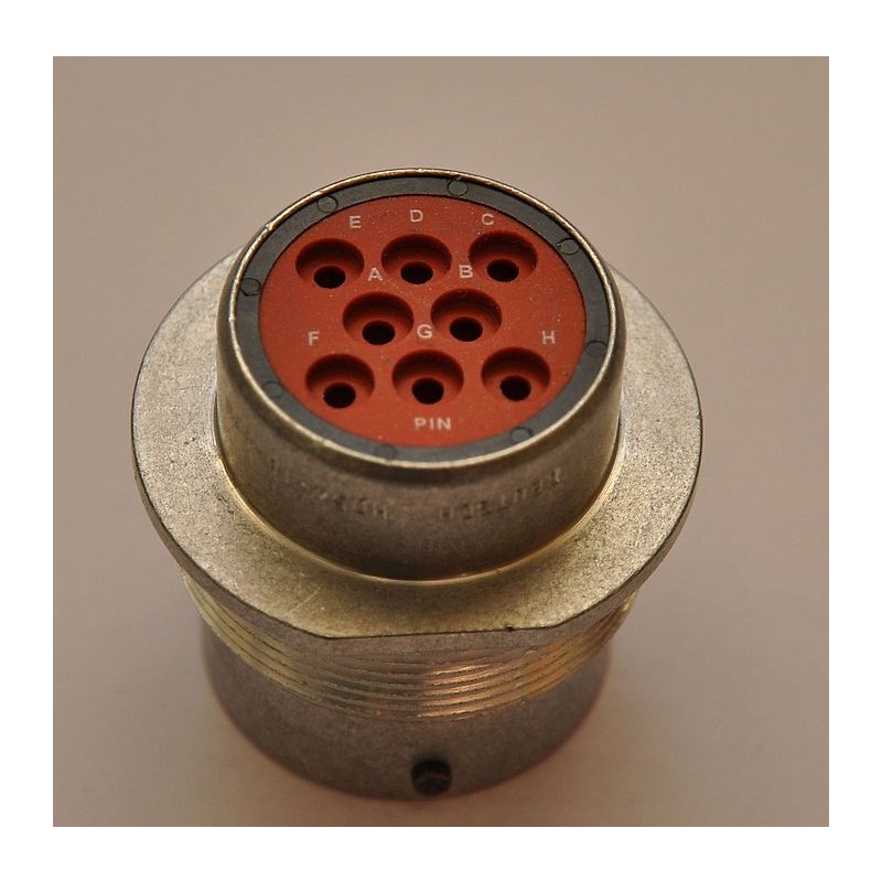 Deutsch HD54-18-8PN, HD54 Series, 8-Way Plug, connector, for wire processing