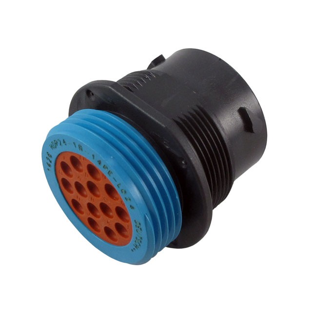 Deutsch HDP24-24-14PE, HDP Heavy Power Series, 14-Way Plug, connector, for wire processing
