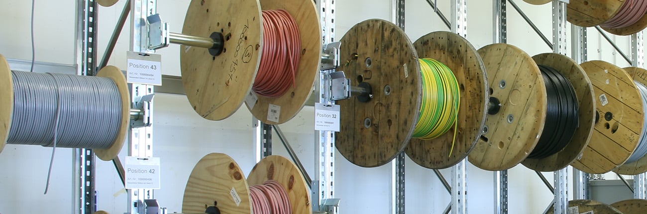 Cable Reel Rack Systems