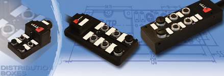 Distribution boxes M8/M12
