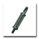 Snap in form with external thread
